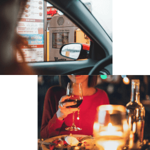 fast food vs fine dining or wholesale vs flipping