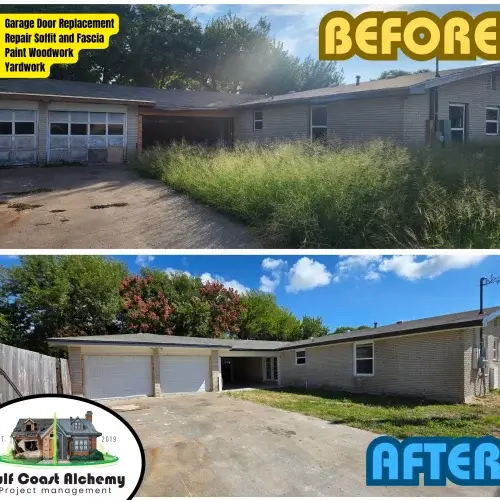 Ingleside - new garage doors, trim painting, patio repairs