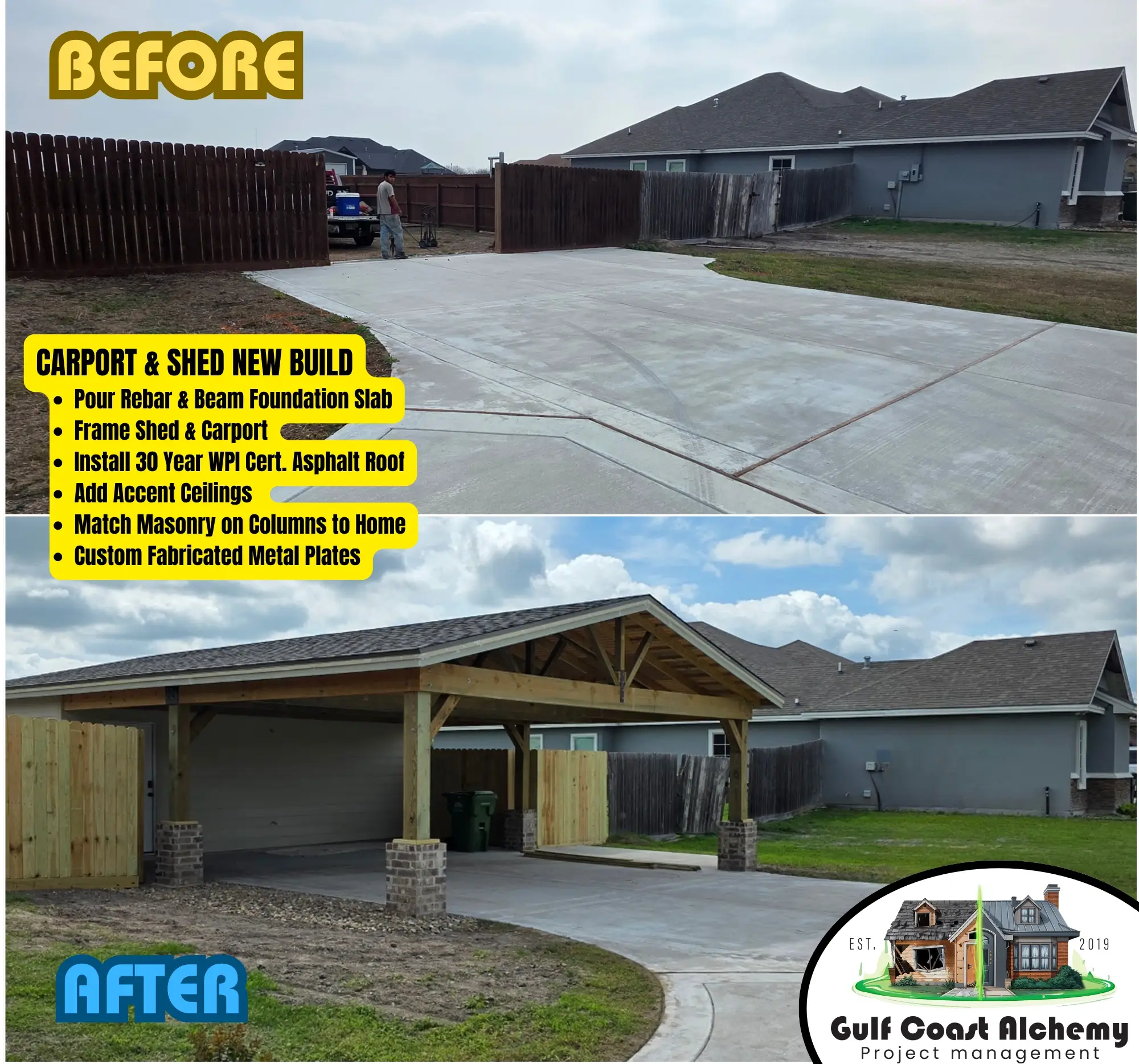 Kingsville-New-Build-Carport-Shed-Roofing-Framing-Foundation-Siding-Custom-Painting-Windows-Doors-Masonry-2