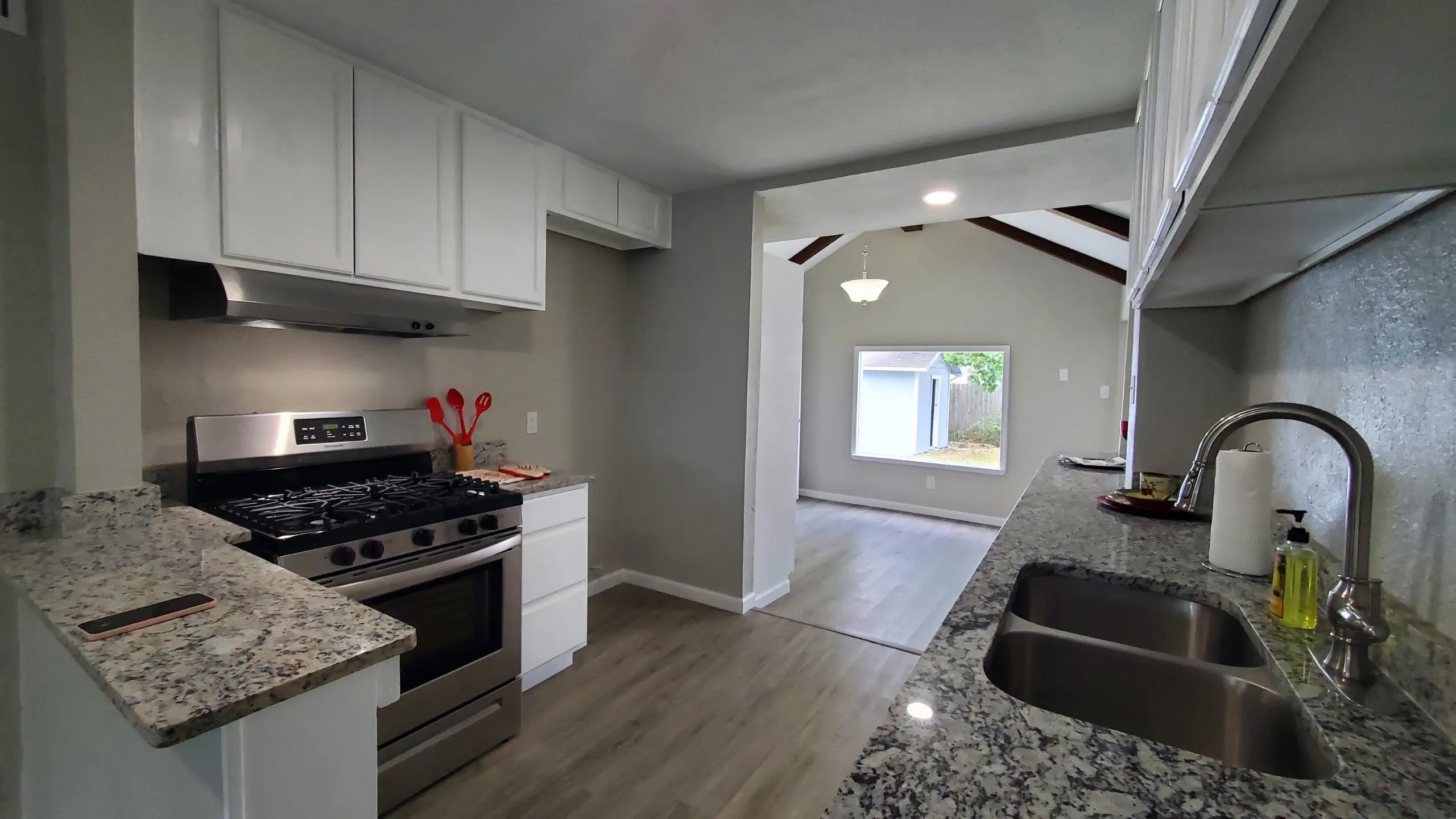 Moravian Village - Kitchen Remodel, new cabinets, new granite counters, new appliances